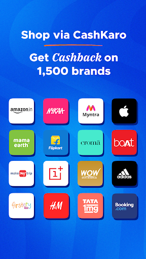 Screenshot CashKaro - Cashback & Coupons