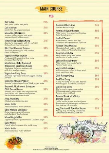 UP 16 Cafe & Bar menu 