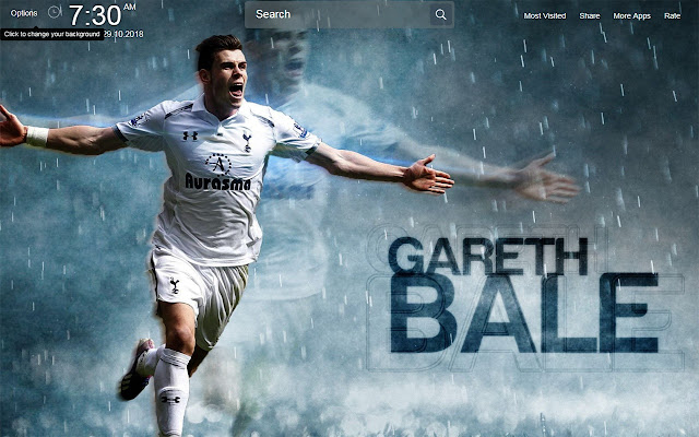 Gareth Bale Wallpapers Theme New Tab