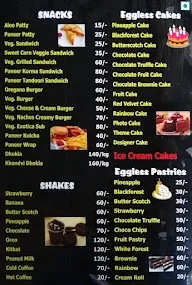 Penguin Bakers & Shakers menu 1