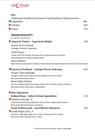 Aromas - Kenilworth menu 5