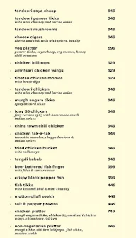 Foxtrot Gastropub menu 4