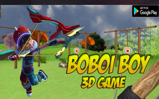 BoBoiBoy Jungle Choki Choki Bow and Arrow 3D Games