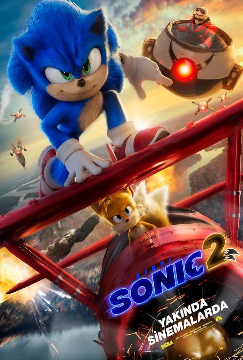 Kirpi Sonic 2 - Sonic the Hedgehog 2 (2022)