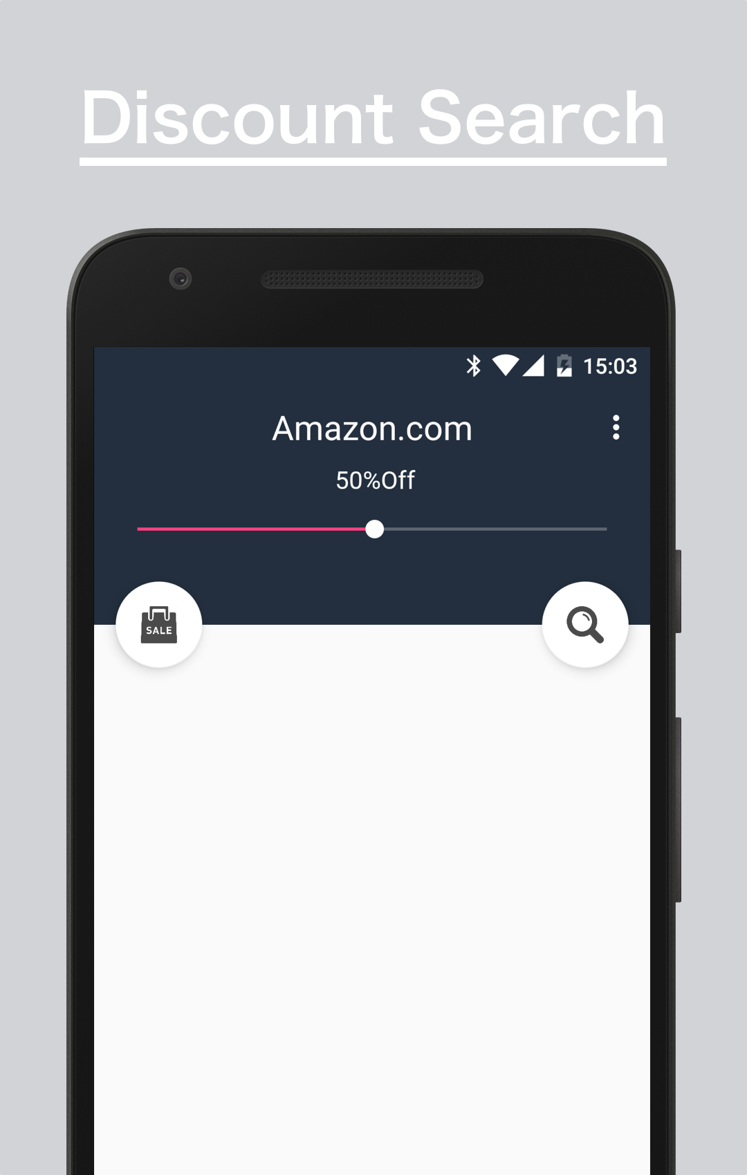 Android application Amaoff - Discount Search screenshort