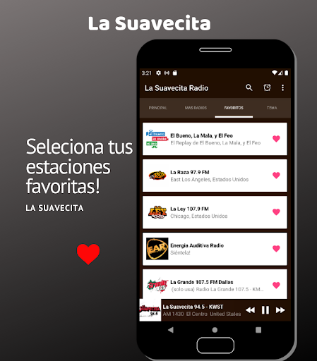 Screenshot La Suavecita Radio