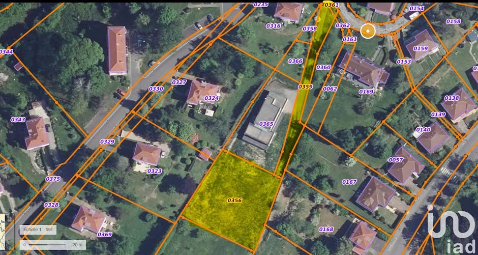 Vente terrain  2293 m² à Saint-Avold (57500), 116 000 €