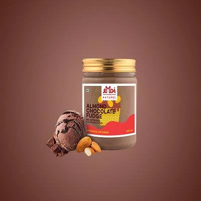 Almond Chocolate Fudge [450 Ml]