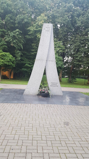 Palanga, monument to general J