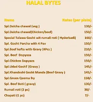 Halal Bytes menu 1