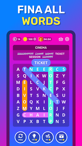 Screenshot Word Search — Word Puzzle Game