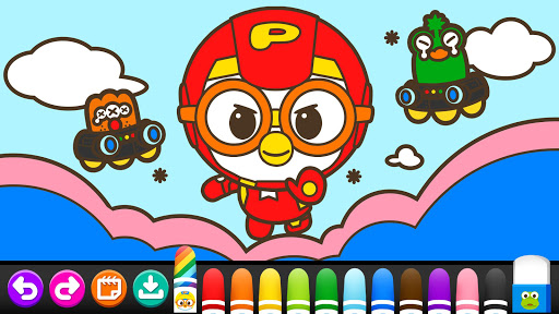 Screenshot Pororo Coloring Book - Sketch