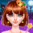 Halloween Makeup Dress-up Fashion Salon Girl Games 2.0