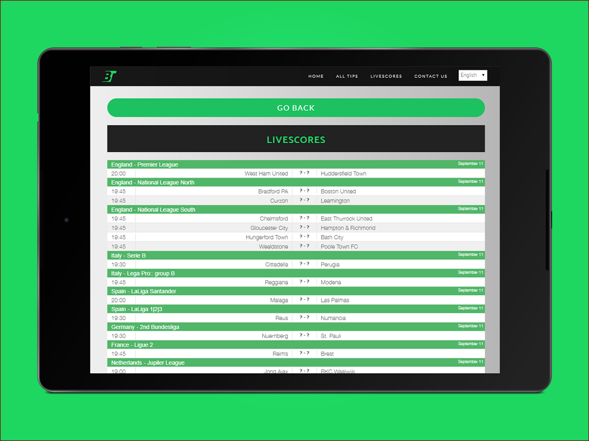 Soccer Predictions App - Android Apps on Google Play