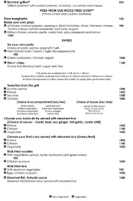 Glasshouse - Hyatt Regency menu 3