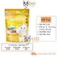 Bánh Thưởng Cho Mèo Aatas Cat 1 Bao 60G - Snack Happy Time Cho Mèo Có 4 Vị Cá Hồi, Cá Ngừ, Thịt Gà, Hải Sâm, Phô Mai