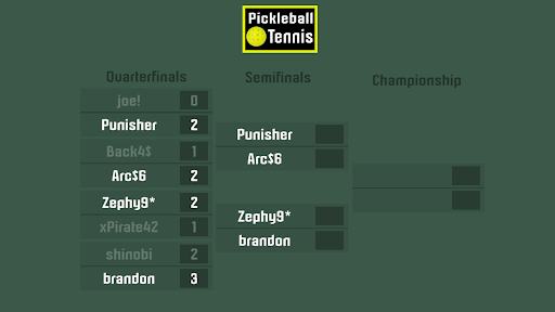 Screenshot Pickleball Tennis