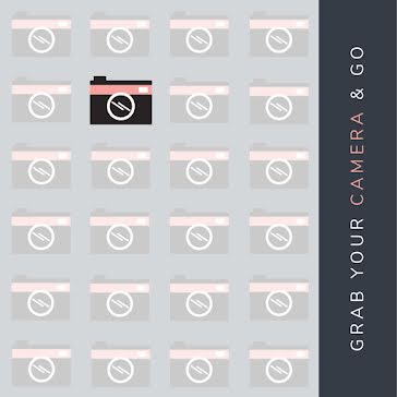 Grab Your Camera - Instagram Post template