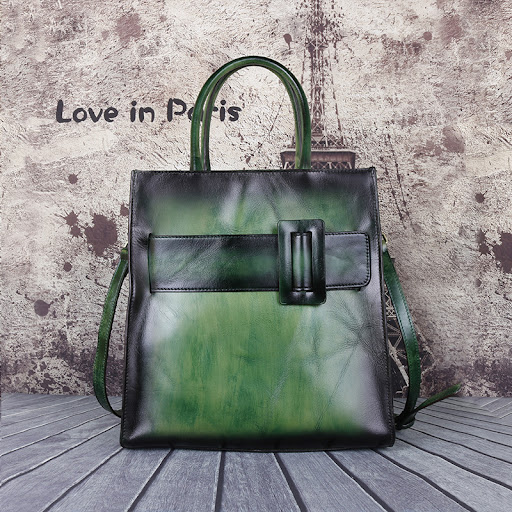Title 5, Fashionable Top Layer Cowhide Chinese Style Lar...