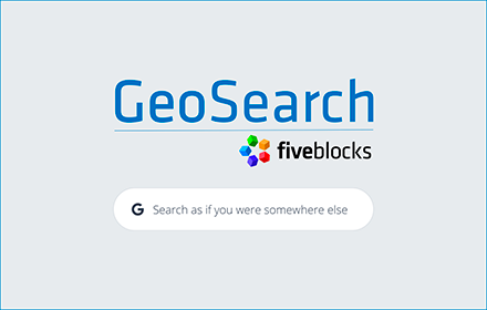 GeoSearch: 'VPN' for Google Search Preview image 0