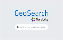 GeoSearch: 'VPN' for Google Search