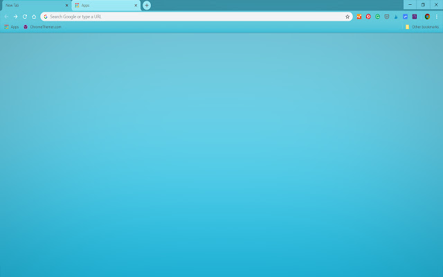 Baby Blue chrome extension