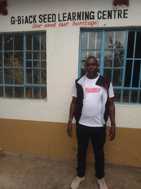 Samuel Nderitu, execute director of the Grow Biointensive Agriculture Centre of Kenya (G-BIACK)