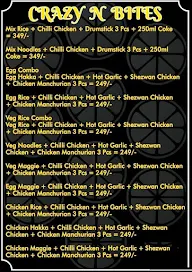 Crazy N Bites menu 6