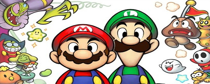 Mario & Luigi - Superstar Saga marquee promo image