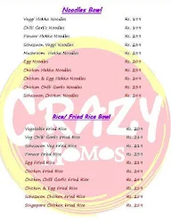 Crazy Momos menu 5