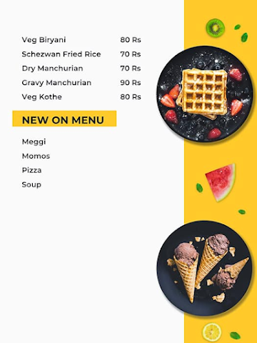 4 Ever Cafe menu 