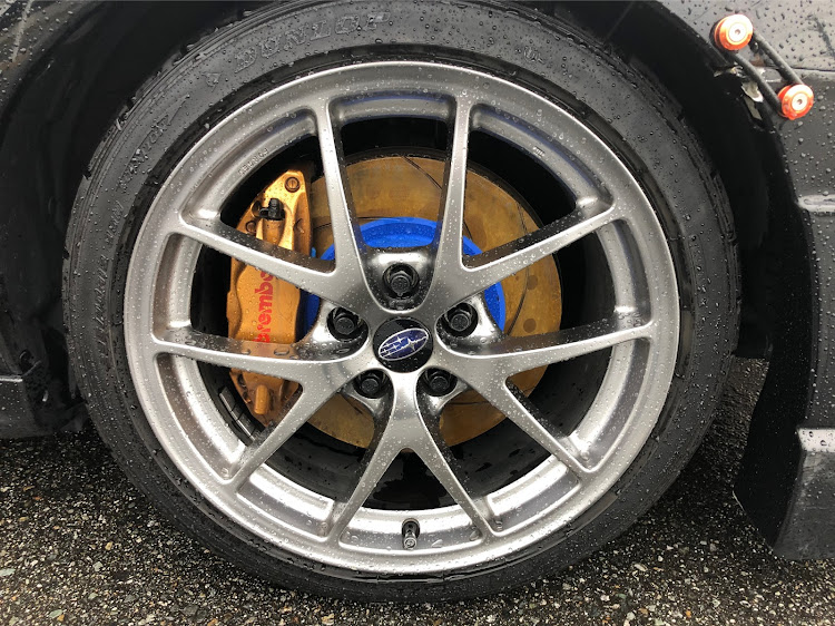 インプレッサ WRX STIの車検・愛車が帰ってきた・ブレーキ系パーツ交換・大切な相棒に関するカスタム事例の投稿画像4枚目