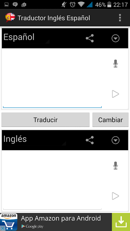 Traductor de ingles a español Aplicaciones de Android en Google Play