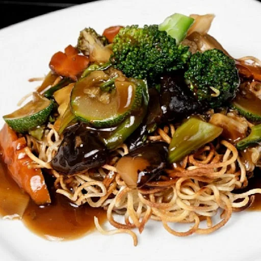 Pan Fried Noodles Veg