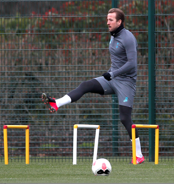 Tottenham Hotspur's Harry Kane during training