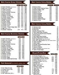 Royal Haveli Restaurant menu 2