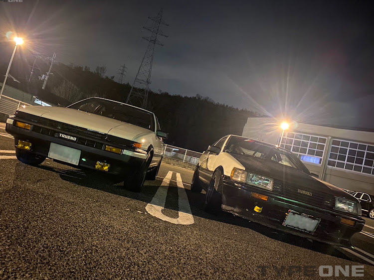 スプリンタートレノのハチロク・トレノ・レビン・藤原とうふ店・洗車に関するカスタム事例の投稿画像1枚目