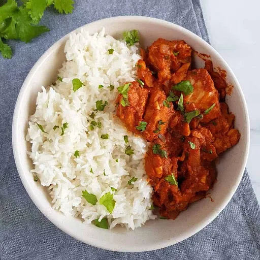 Fish Curry (2pcs) & Rice[ (500 Mls)
