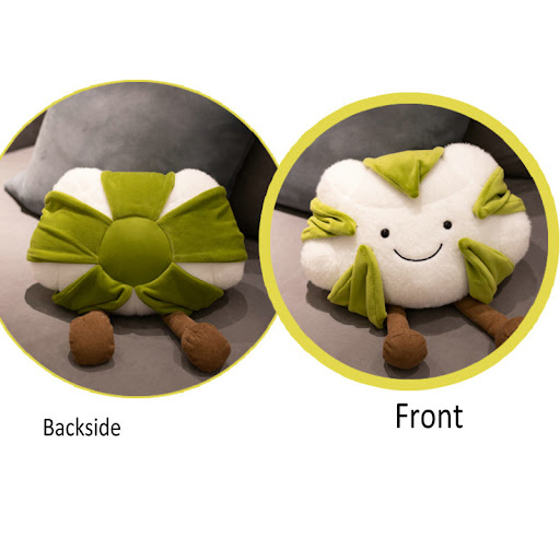 Title 7, Cute Smiling Cotton Pillow Plush Toy. A soft an...