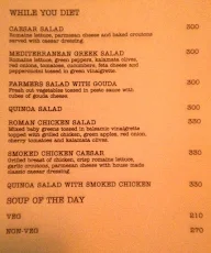 S Cafe & Bar menu 4