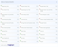 Jamai Shoshthi menu 2