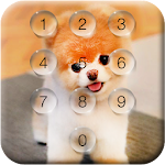 Cover Image of Download Puppy Dog Pin Lock Screen 1.8 APK