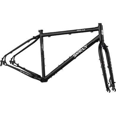 Surly Bridge Club Frameset - 27.5"/700c, Dark Black