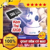 Camera Yoosee 3 Râu 2.0 (Quay Đêm Có Màu) Kèm Thẻ 32Gb - Full Hd 1080P