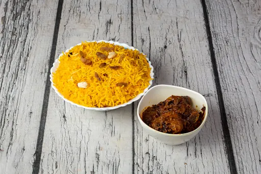 Pulao With Chicken Kosha [2 Pieces]