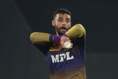 Varun Chakaravarthy of Kolkata Knight Riders