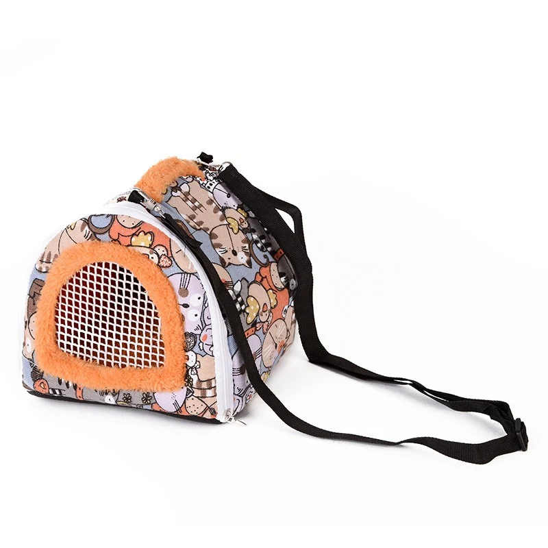 Sac à dos Nid pour Hamster Sortir Transportez votre hamster en toute sécurité et confort. Idéal pour les promenades, les visites chez le vétérinaire et les sorties.