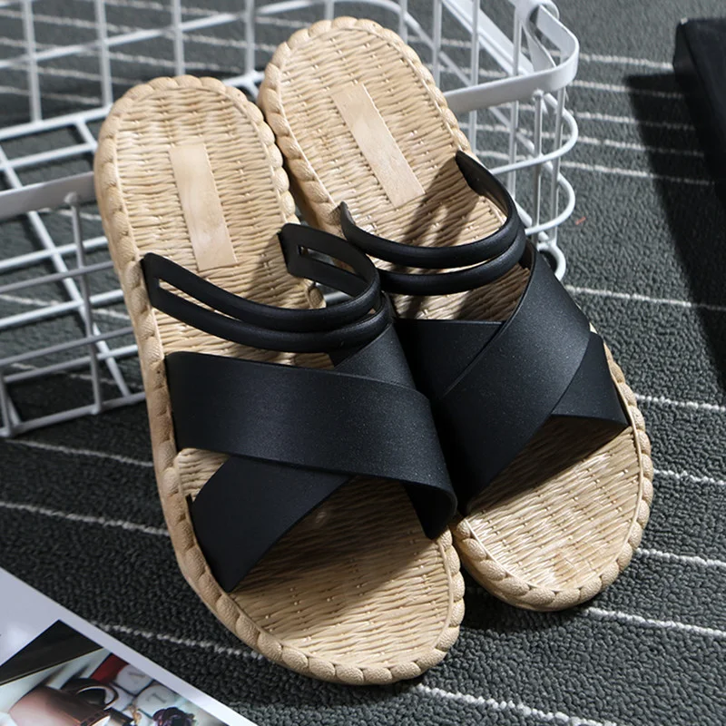 Title 9, Flat slippers for indoor and outdoor use. Comfo...