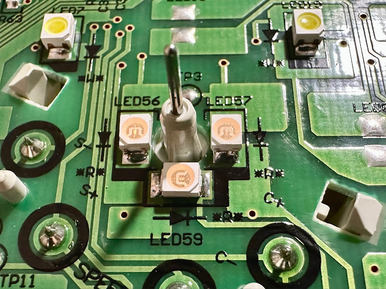 アルトのメーター加工・LED打替え・メーター針色変更に関するカスタム事例の投稿画像7枚目