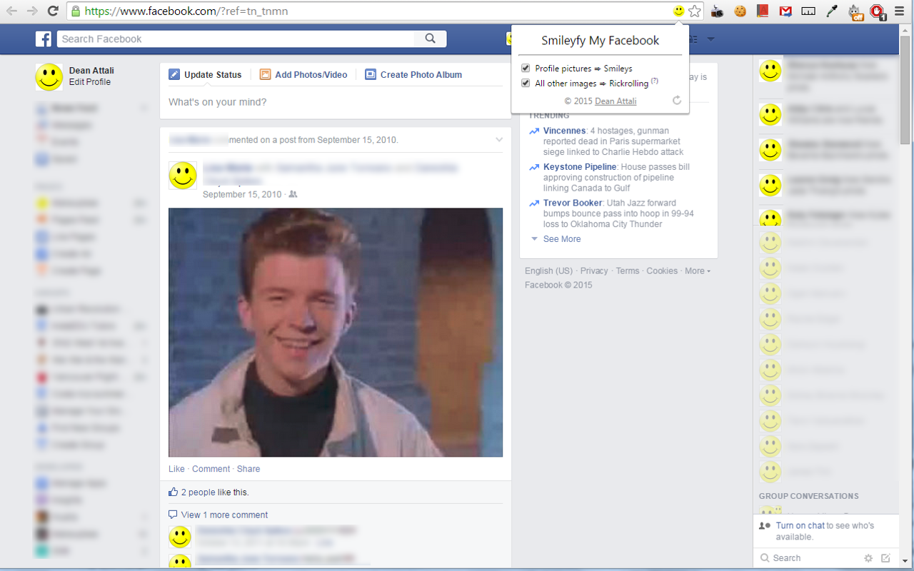 Smileyfy My Facebook Preview image 2